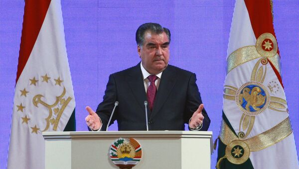 Президент Республики Таджикистан Эмомали Рахмон - Sputnik Узбекистан