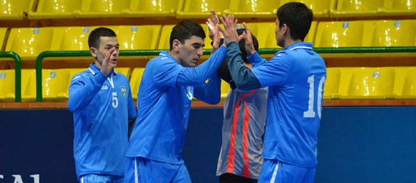 Игроки сборной Узбекистана по футзалу Игроки сборной Узбекистана по футзалу - Sputnik Узбекистан