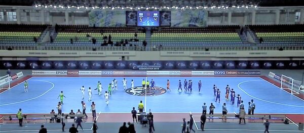 ЧА по футзалу в Ташкенте: матч сборных Таджикистана и Таиланда ЧА по футзалу в Ташкенте: матч сборных Таджикистана и Таиланда - Sputnik Узбекистан