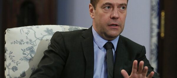 Председатель правительства РФ Д. Медведев Председатель правительства РФ Д. Медведев - Sputnik Узбекистан