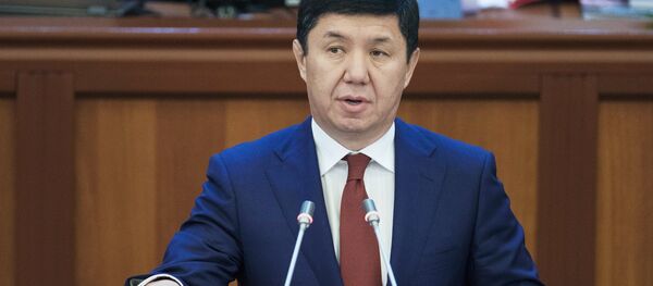 Қирғизистон Бош вазири Темир Сориев. - Sputnik Ўзбекистон