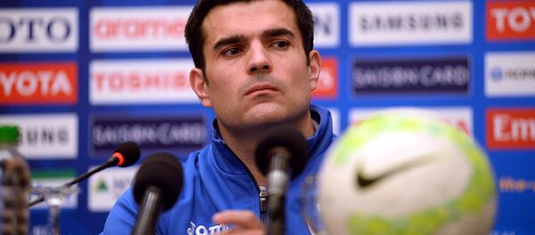 Футбольный тренер Хосе Мария Мендез Футбольный тренер Хосе Мария Мендез - Sputnik Узбекистан