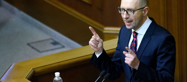 Премьер-министр Украины Арсений Яценюк Премьер-министр Украины Арсений Яценюк - Sputnik Узбекистан