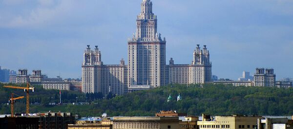 Главное здание МГУ Главное здание МГУ - Sputnik Ўзбекистон