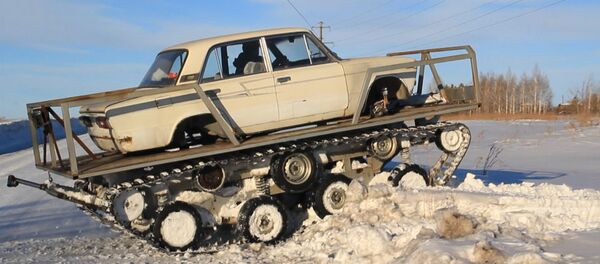 Российский инженер превратил Жигули в вездеход - Sputnik Узбекистан