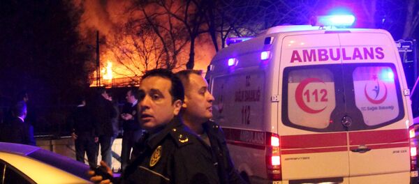 Анқарада теракт содир бўлган жой Анқарада теракт содир бўлган жой - Sputnik Ўзбекистон