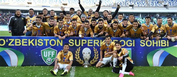 Насаф футболчилари - Sputnik Ўзбекистон