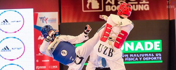 Соревнования по тхэквондо Соревнования по тхэквондо - Sputnik Узбекистан