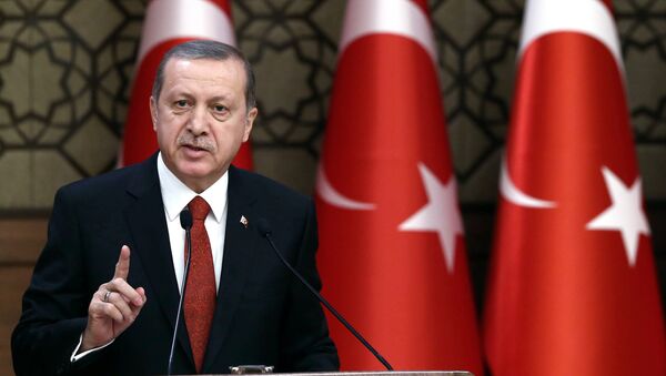 Turkiya prezidenti Rajab Toyib Erdog‘on - Sputnik O‘zbekiston