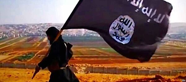 Флаг ИГИЛ Флаг ИГИЛ - Sputnik Ўзбекистон