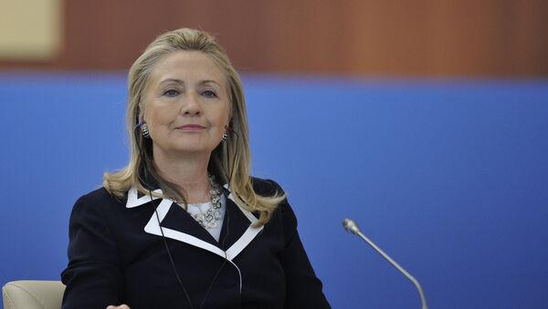Кадидат на пост президента США Хиллари Клинтон - Sputnik Узбекистан