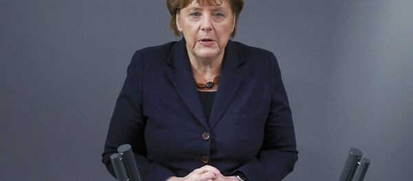 Ангела Меркель, канцлер Германии - Sputnik Узбекистан