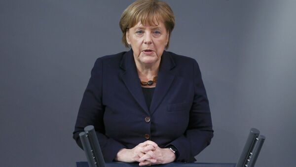Ангела Меркель, канцлер Германии - Sputnik Узбекистан