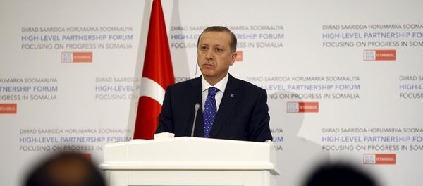 Президент Турции Эрдоган - Sputnik Узбекистан