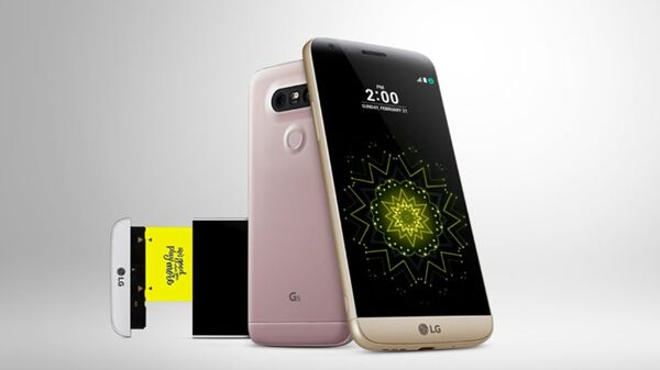 LG G5 компаниянинг янги модулли флагмани - Sputnik Ўзбекистон