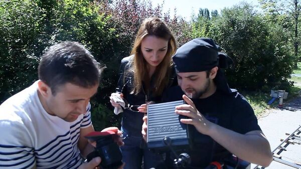 На съемках фильма Темная сторона разума На съемках фильма Темная сторона разума - Sputnik Узбекистан