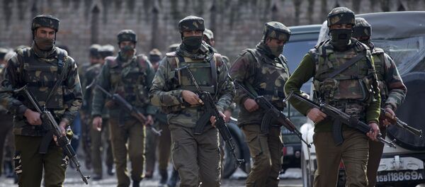 Индийская полиция - Sputnik Ўзбекистон