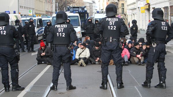 Работа полиции в Германии - Sputnik Узбекистан