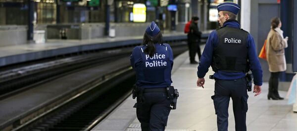 Работа полиции в Бельгии Работа полиции в Бельгии - Sputnik Узбекистан