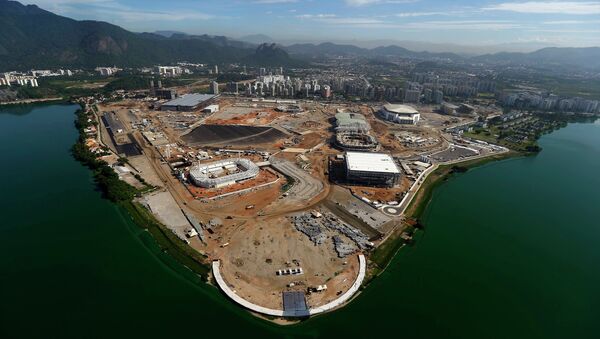 Стройка Олимпийского парка в Рио-де-Жанейро - Sputnik Узбекистан