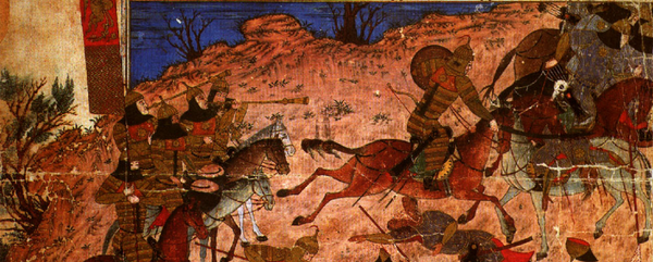 Шоҳ нома китобидан миниатюра, 14 аср охири - Sputnik Ўзбекистон