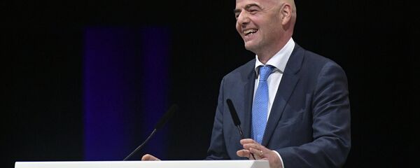 ФИФА президенти Жанни Инфантино ФИФА президенти Жанни Инфантино - Sputnik Ўзбекистон