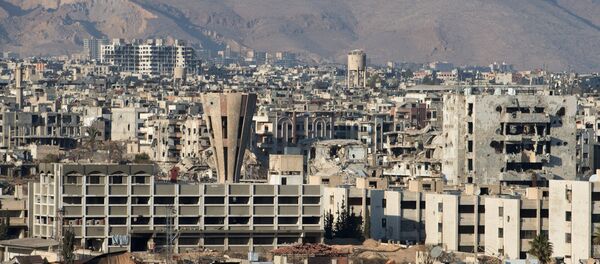 Ситуация в сирийском городе Дамаске Ситуация в сирийском городе Дамаске - Sputnik Узбекистан