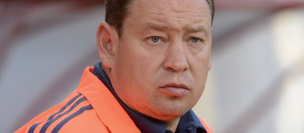 Главный тренер ЦСКА Леонид Слуцкий Главный тренер ЦСКА Леонид Слуцкий - Sputnik Узбекистан