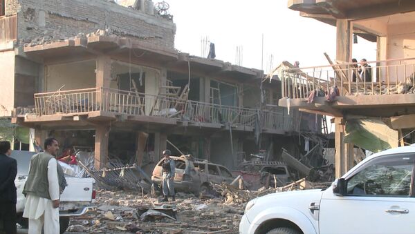 Взрыв заминированного грузовика в Кабуле разворотил несколько домов - Sputnik Узбекистан