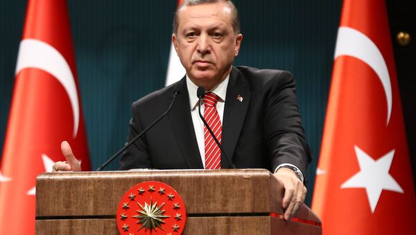 Премьер-министр Турции Реджеп Тайип Эрдоган - Sputnik Узбекистан