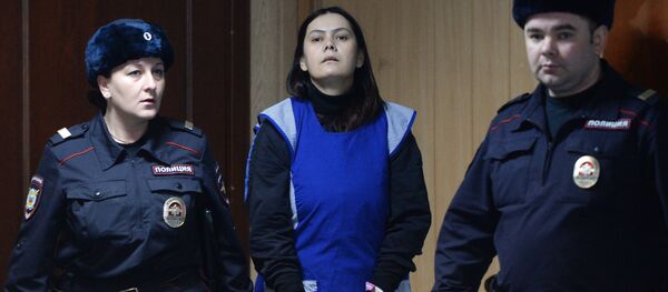 Қотил-энага Г. Бобоқулова Пресня тумани суди қарори билан 29 апрелга қадар ҳибсга олинди. Қотил-энага Г. Бобоқулова Пресня тумани суди қарори билан 29 апрелга қадар ҳибсга олинди. - Sputnik Ўзбекистон