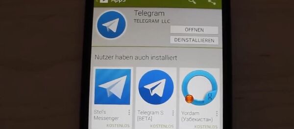 Telegram messenger Telegram messenger - Sputnik Ўзбекистон