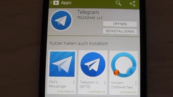 Telegram messenger - Sputnik Ўзбекистон
