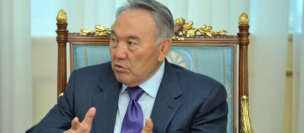 Қозоғистон президенти Нурсултон Назарбоев. Қозоғистон президенти Нурсултон Назарбоев. - Sputnik Ўзбекистон