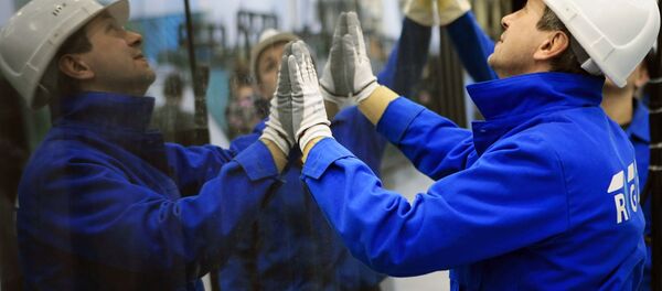 Производство стекла - Sputnik Узбекистан