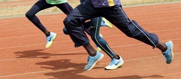 Тренировка легкоатлетов Тренировка легкоатлетов - Sputnik Узбекистан