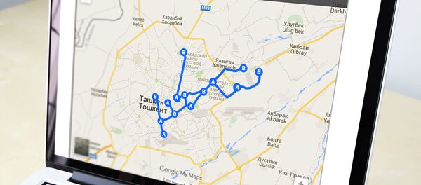 Схема реконструкции улиц Схема реконструкции улиц - Sputnik Ўзбекистон
