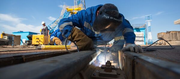 Строительно-монтажные работы Строительно-монтажные работы - Sputnik Узбекистан