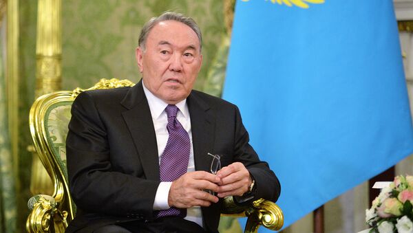 Qozogʻiston prezidenti Nursulton Nazarboyev - Sputnik Oʻzbekiston