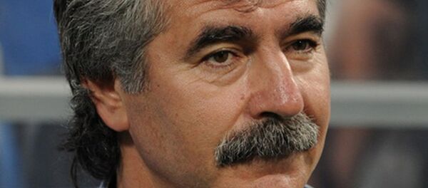 Советский футболист, тренер Вадим Абрамов Советский футболист, тренер Вадим Абрамов - Sputnik Ўзбекистон