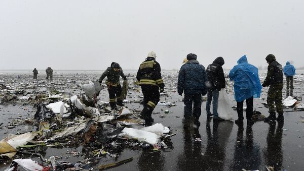 Rostova-na-Donu shahrida halokatga uchragan Boeing-737-800 samolyoti - Sputnik Oʻzbekiston