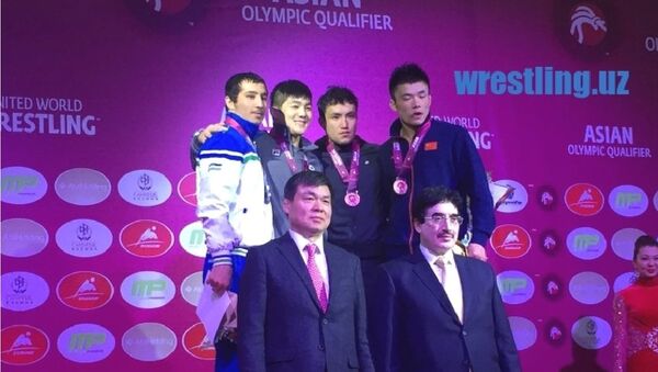 Узбекский борец Дильшод Турдиев стал вторым на турнире в Астане - Sputnik Узбекистан