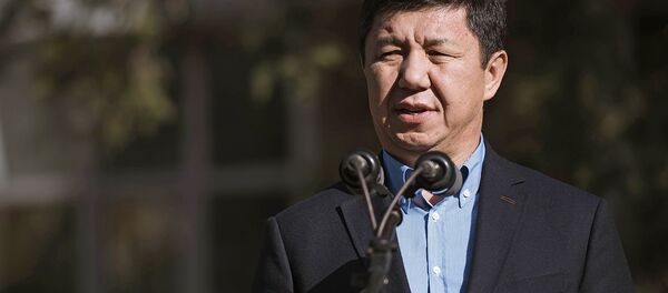 Қирғизистон Бош вазири Темир Сориев Қирғизистон Бош вазири Темир Сориев - Sputnik Ўзбекистон