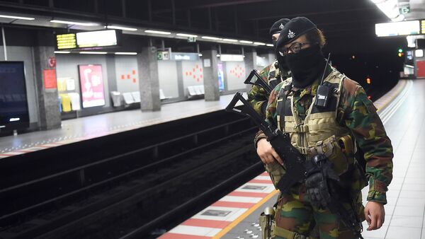 Brussel metrosida politsiya - Sputnik O‘zbekiston