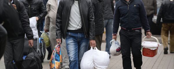 Прибытие поезда Ташкент-Москва - Sputnik Ўзбекистон