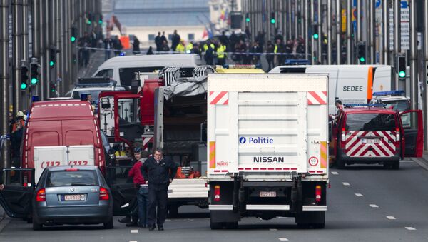 Ситуация в Брюсселе после серии взрывов - Sputnik Узбекистан