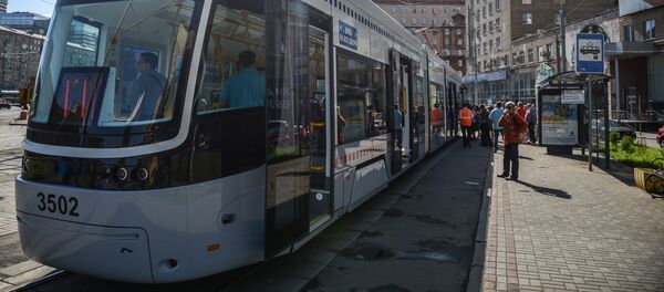 Трамвай PESA/УВЗ 71-414 - Sputnik Ўзбекистон