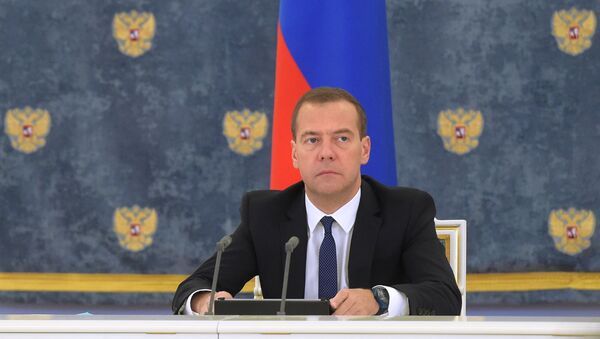 Председатель правительства РФ Дмитрий Медведев - Sputnik Узбекистан