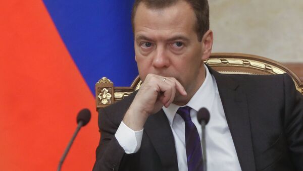 Председатель правительства РФ Дмитрий Медведев - Sputnik Узбекистан