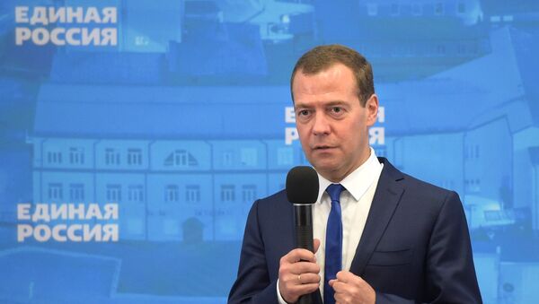 Премьер-министр РФ Дмитрий Медведев - Sputnik Узбекистан